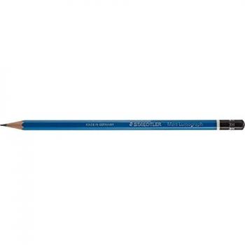 Lápiz de Grafito Mars Lumograph 100, Graduación 3H Staedtler