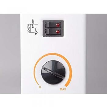 Calefactor convector Perel 2000 W con 3 niveles de calefacción