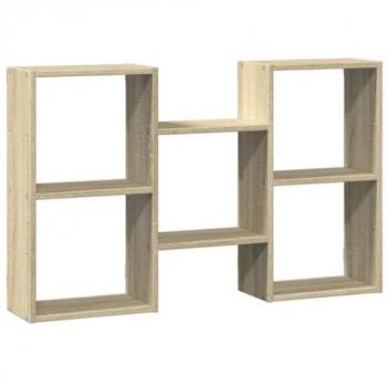 Estantería de pared madera ingeniería roble Sonoma 96x18x60 cm