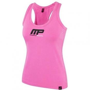 Musclepharm MPLVST431 LADIES MUSCLE PHARM PRINTED VEST HOT PINK LARGE - De La Mujer 431 Impreso Vest - Hot Pink, Grande