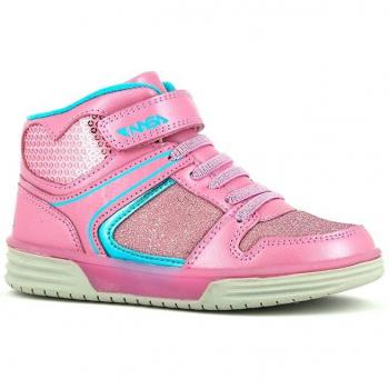 Pablosky - Zapatillas deportivas de niña NASA con cierre adherente, modelo N10370, color rosa