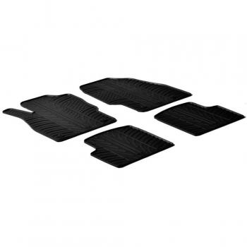Alfombrillas de goma compatible con Opel Corsa D 2006-2014