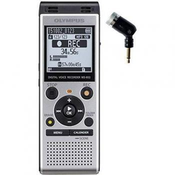 Olympus WS-852 con Micrófono Unidireccional ME52, 4GB de Memoria y Reproductor MP3 Integrado
