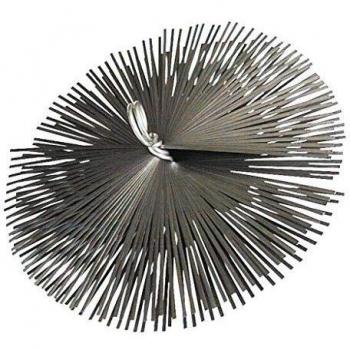 Escobilla de Acero Redonda para Chimenea Ø250 mm