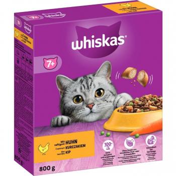 Whiskas Senior 7+ Años Comida para Gatos con Pollo - 800g