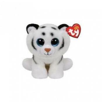 Peluche TY Tigre Tundra 15 Cm Blanco y Negro