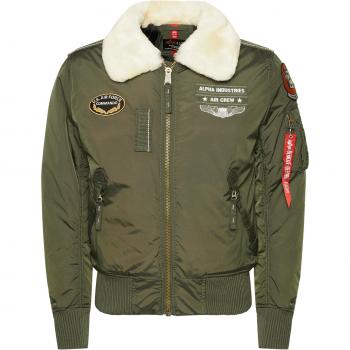 Alpha Industries Men's Injector III Air Force Bomber Jacket - Sage Green, Size L