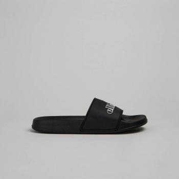 Chanclas de mujer Ellesse LS65 Slide en color negro con diseño flip flop - Modelo SXRF0638-011M