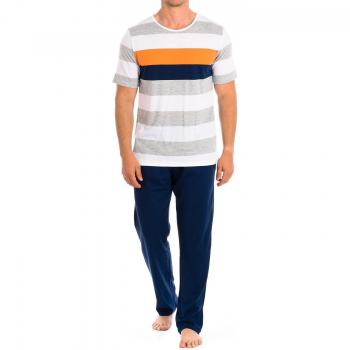 KISSES & LOVE Pijama de hombre manga corta F4861, Ropa de dormir para hombre