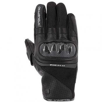 V Quattro Design Spider Evo 18 – Guantes para hombre, color negro, talla XL