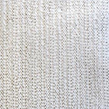 ID mate Twist 30150-Felpudo multiusos de espuma de vinilo, blanco, poliéster, 150 x 30 x 0,2 cm