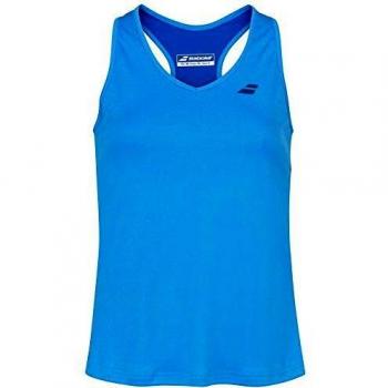 Babolat Play Tank Top Girl Camiseta De Tirantes, Unisex niños, Blue Aster, 10-12 años