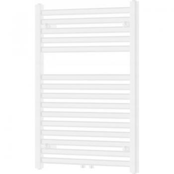 Radiador secatoallas eléctrico y de agua 447W, 80x60x3cm, Blanco