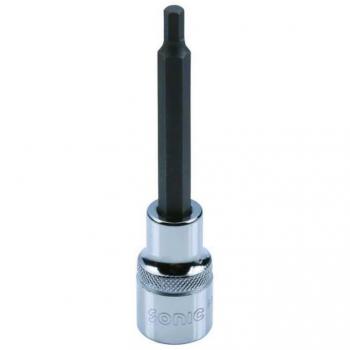 Punta de atornillar SONIC 83410006, Acero cromo vanadio, hexagonal, con vástago de 1/2
