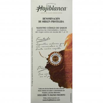 Maestros de Hojiblanca DOP,Pack 3 botellas x 0,5L Vidrio Aceite Virgen Extra