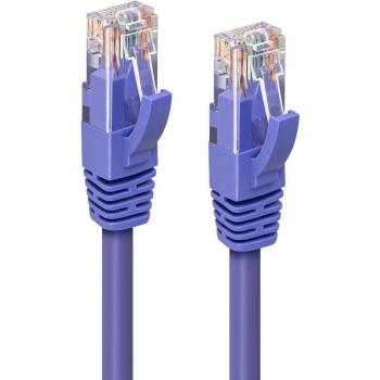 Microconnect Cable de Red CAT6A UTP 20m Morado LSZH de Alta Velocidad