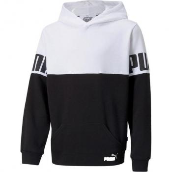 Sudadera sin Capucha Hombre Puma Colorblock Blanco