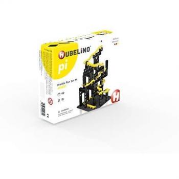 Hubelino Marble Run Set M - 99 Piece Ball Track Building Kit