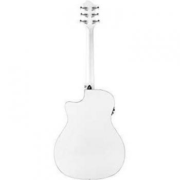 20 SILJAN II. HAGSTROM Guitarra electroacustica de 6 cuerdas con cutaway SILJAN II DREADNOUGHT CE WH.