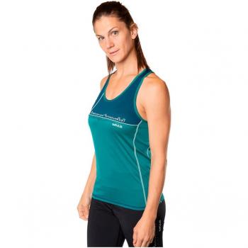 CAMISETA TRANGOWORLD DANXIA VERDE/AZUL