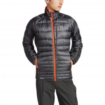 Haglöfs plumífero III para Hombre - plumas magnetite, dynamite S