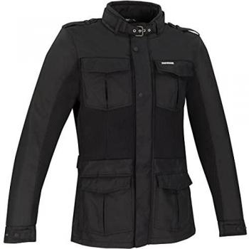 BERING Chaqueta moto WALLACE Negro, Negro, XL