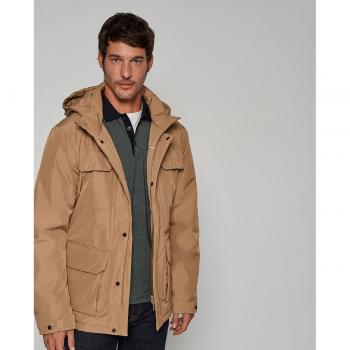 Parka técnica de hombre Roberto Verino con cuatro bolsillos