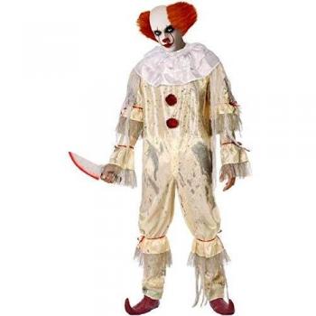 Disfraz Payaso Malvado Adulto Talla S-M Halloween