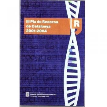 Pla de recerca de Catalunya 2001-2004/III