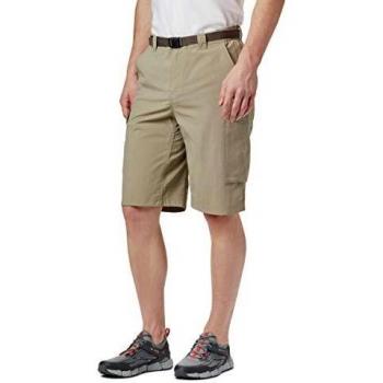 Columbia Men's Silver Shorts Cargo, Hombre, Beige