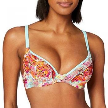 Pour Moi? Santorini Plunge Underwired Bikini, Multicolor