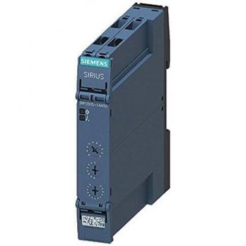 Siemens 3RP2505-1AW30 Multi-Function Timer Relay 0.05...360000s AC 12...240V, 1 Changeover Contact, 13 Functions, LED Indicator, Screw Terminal