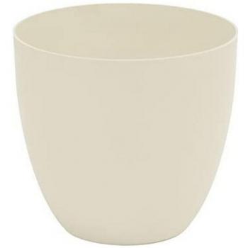 Maceta Plastiken Inyección Cuenco 32cm Ecru - Bixoto.com