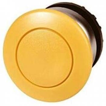 Mushroom-button actuator yellow M22-DP-Y