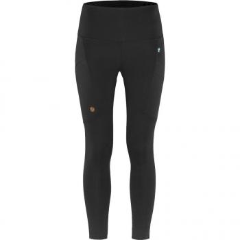 Fjallraven Abisko Tights - Women's, Black, Large, F84773-550-L