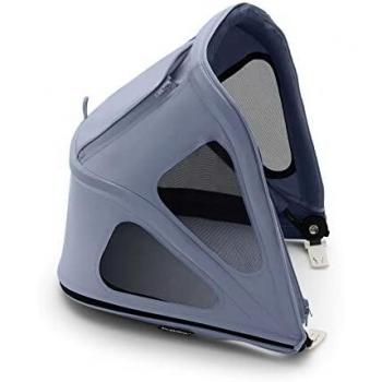 Capota Bugaboo Bee ventilada, extensible para una protección adicional y una protección solar óptima