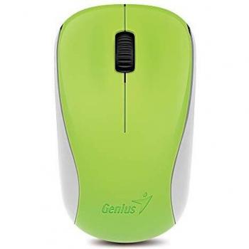 Ratón inalámbrico Genius NX-7000, 1200 DPI, sensor BlueEye, ambidextro, color verde