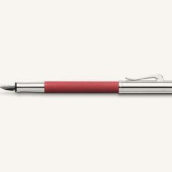 Estilográfica Graf von Faber-Castell Guilloche, Adornos en Rodio,146590