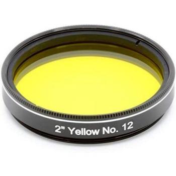 Explore Scientific Filtro telescópico 5,2 cm Amarillo Nº 12