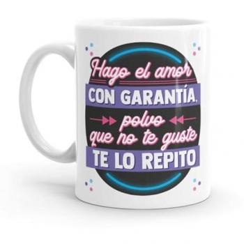 Taza Original Resistente al Microondas y Lavavajillas - Hago el Amor - Puterful