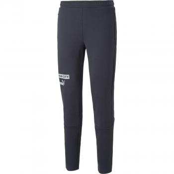 Pantalón Largo Puma Manchester City 2022 para Hombre en Color Negro, Pantalones Deportivos Chester City 22/23