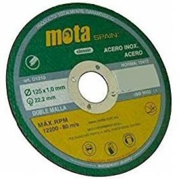 EDP 39632 Disco Corte A INOX D1110, 115 x 1.0 x 22.23 mm