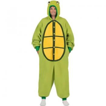 Disfraz Tortuga Adult Small (Kigurumi con capucha y cola)