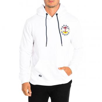 Sudadera con Capucha para Hombre La Martina TMF607-FP225 Algodón Blanco Talla S