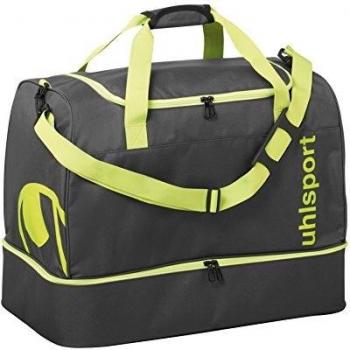 UHL 100425405 Essential 2.0 Players Bolso de Gimnasio, 45 cm, 30 litros, Anthracita/Fluo Amarillo
