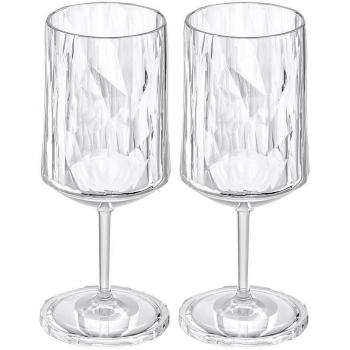 Copa de vino Koziol Club No. 4 Superglas, 300 ml, set de 2, irrompible, reciclable y apta para lavavajillas