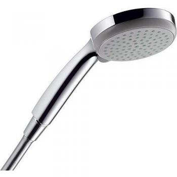 hansgrohe Croma 100 Ducha de mano, 4 tipos de chorro, ahorro de agua, cromo, 28537000