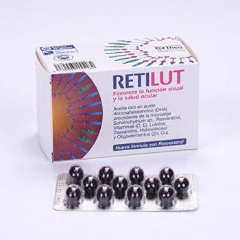 Retilut 60 Capsules - Nutritional Supplement for Vision with DHA and Zinc
