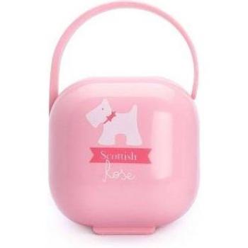Portachupetes Suavinex Scottish Rosa 1ud
