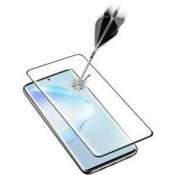 Cellularline Segundo vidrio, lámina 3D ultra fina de vidrio templado, protector de pantalla, compatible con fundas, adecuado para: Samsung Galaxy S20+